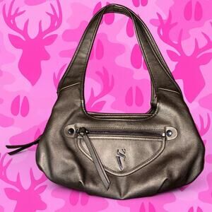 Y2K Era Simply Vera Vera Wang Metallic Bronze Shoulder Bag